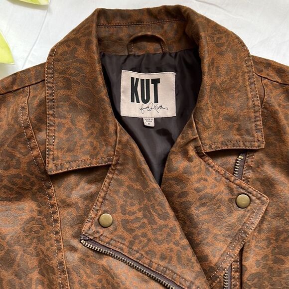 ⭐️KUT From The Kloth Moto Jacket Faux Nubuck⭐️ - Picture 4 of 12